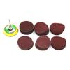 1-inch Flocking Sandpaper Piece 25mm 50mm Disc Sandpaper Grinding Piece Wood Polishing 2-inch Tool