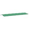 Garden Bench Cushions 2 pcs Green 200 x 50 x 7 cm Oxford Fabric