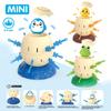 Mini Penguin Novelty Toys for Holiday Party Board Game Parent-child Interactive Toys Lucky Game Jumping Pirate Bucket Tricky Toy