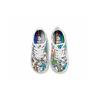 Crayola X Vans Authentic Elastic Lace Toddler Sketch Your Way Baby Sneakers White Multi-Color VN0A34A1ARE