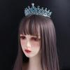 Барокко Элегантная Винтажная Хрустальная Корона Корона Невесты Свадебные Аксессуары для Волос Тиара со Стразами