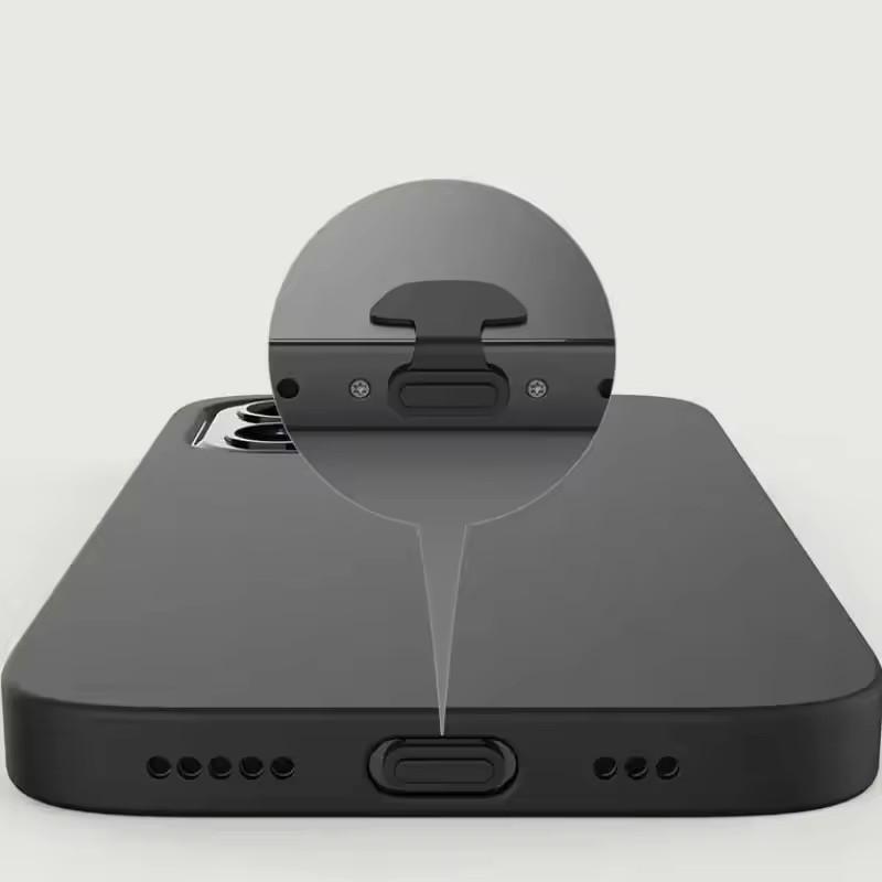 USB C Anti-Lost Dust Plug Silicone Detachable Adhesive Charge Port Protector Cover Dustplug for Samsung Google Pixel Accessories2