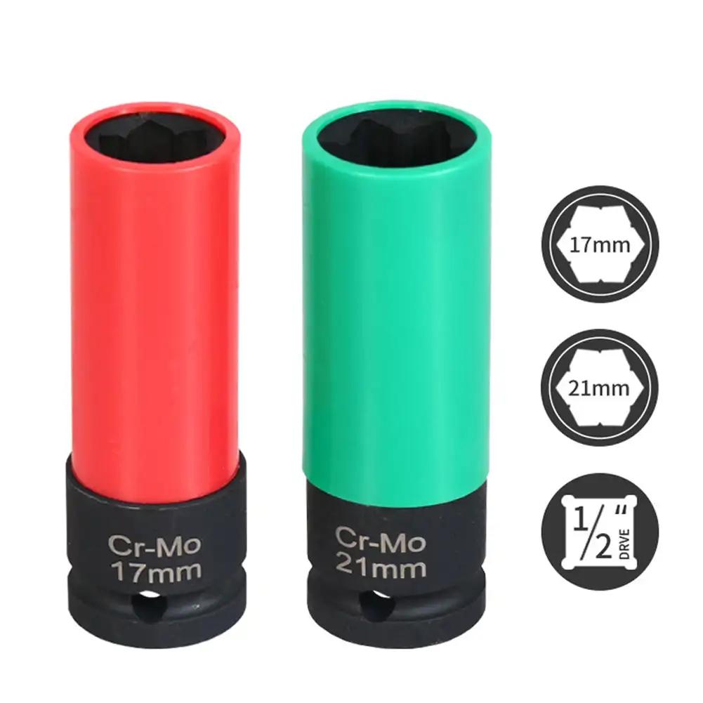 Универсальный торцевой ключ для снятия гайки блокировки колеса 17 мм для Mercedes Benz серии S, противоугонный торцевой ключ, инструменты для ремонта