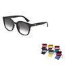 GUCCI Classic Double G Vintage Gradient Frame Acetate Sunglasses (Unisex) Sunglasses GG1122SA