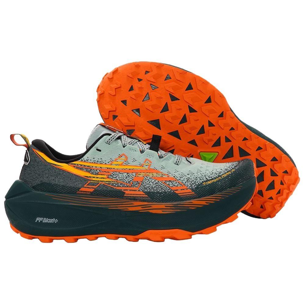 Asics Trabuco Max 4 Cold Moss Nova Orange Мужские 1011B976-400