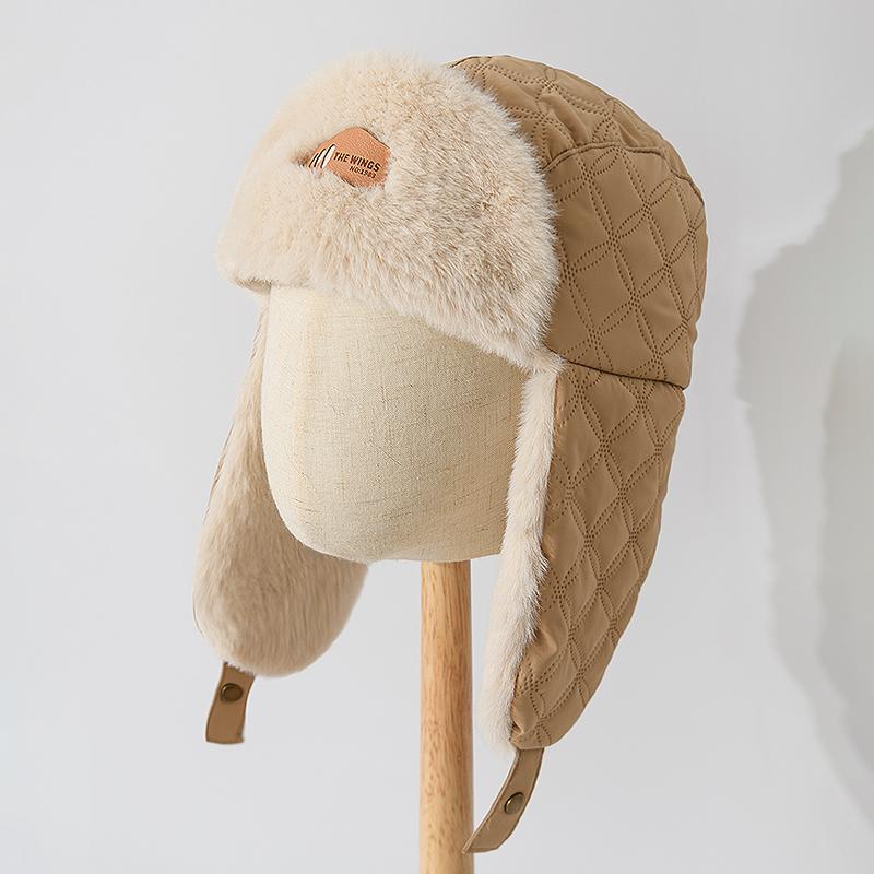 Осенне-зимние ветрозащитные бархатные мужские и женские терморукава, велосипедные шапки, защита для ушей, защита от холода, утепленные шапки-авиаторы