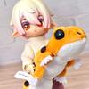 Japan QUALIA Gachapon Capsule Toy Gecko Lizard Blind Box Plush Toy Series Doll Bag Charm Pendant Collection Boys Girls Gifts
