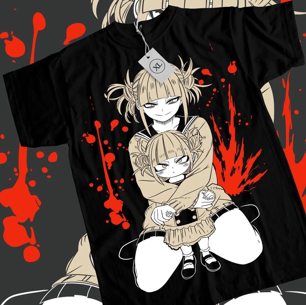 Himiko Toga Tshirt Izuku Midoriya My Hero Academia Girl Kawaii Shirt All Size