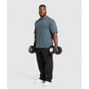 Gymshark Футболка Essential Oversize, цвет: титаново-синий A1a3e UCMQ