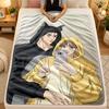 Flannel BlanketKorean Comics Jaekyung Dan Warm Soft Throw Blanket for Indoor Sofa Bed Living Room Use