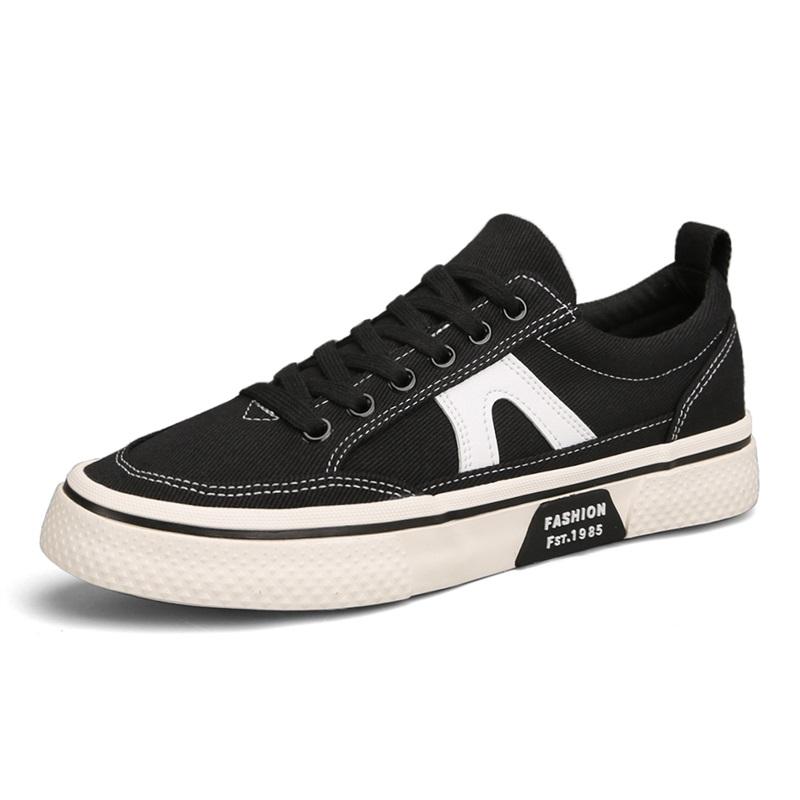 Hot Sale Fashion Mens Canvas Shoes 2025 Lace-up Vulcanized Shoes Man Designer Espadrilles Canvas Casual Flat Shoes Sneakers Men