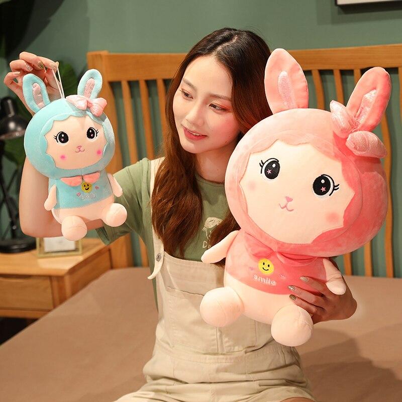 25 /35 /50cm Kawaii Rabbit Plush Toys Baby Appease Dolls Stuffed Soft Animal Toys Lovely Rabbit Pillow For Children Girls Gifts