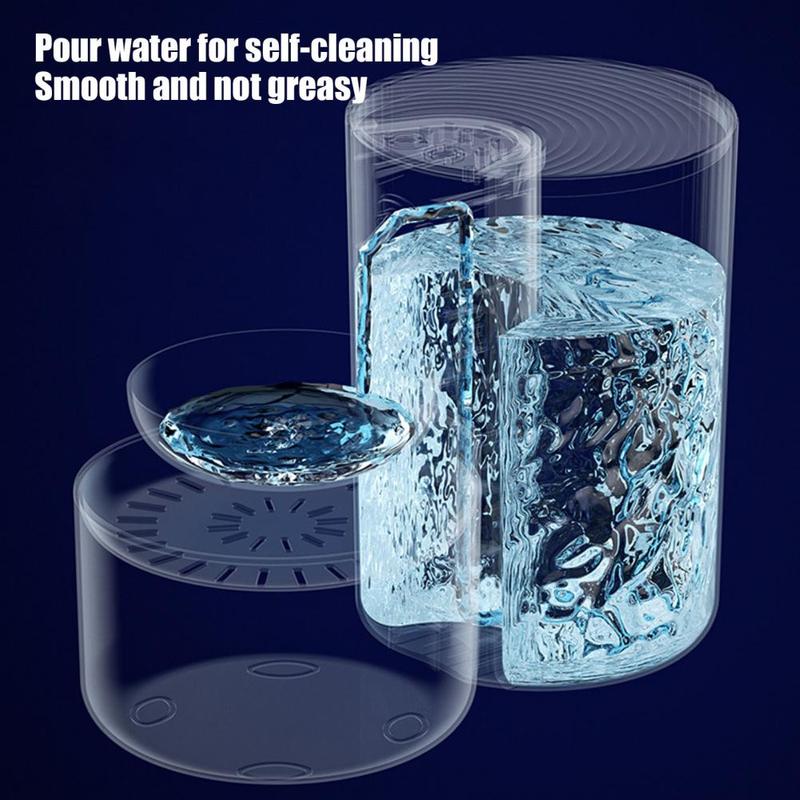 Hassle free Pet Fountain Wireless Pet Water Fountain with 3l Capacity for Cats Small Dogs Rechargeable for Clean for Pets