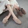 Модные легкие женские шлепанцы-лоферы с кисточками из замши, удобные и универсальные