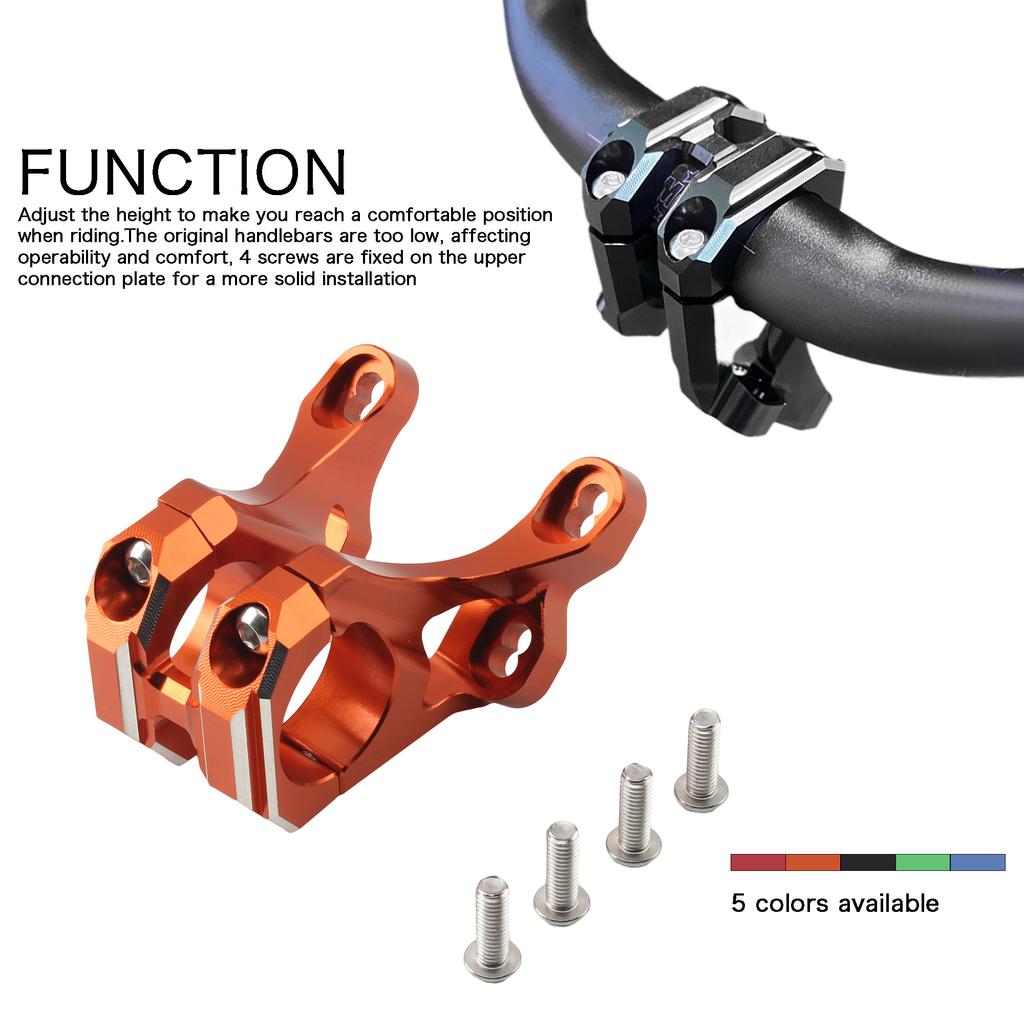Подъемник Руля Мотоцикла Передний Кронштейн Руля CNC Алюминий Для Surron Light Bee X Модифицированные Детали Питбайк Грязевой Байк Мотокросс Аксессуары