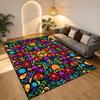 Floral Fantasy Living Room Nonslip Area Rug Soft Carpet For Bedroom Game Playroom Sofa Office Home Decor Doormat Christmas Gift C926698