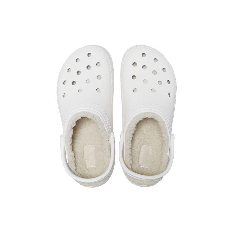 Crocs Eva Cloud Теплые хлопковые спортивные клоги Женская обувь Белый 207938-100