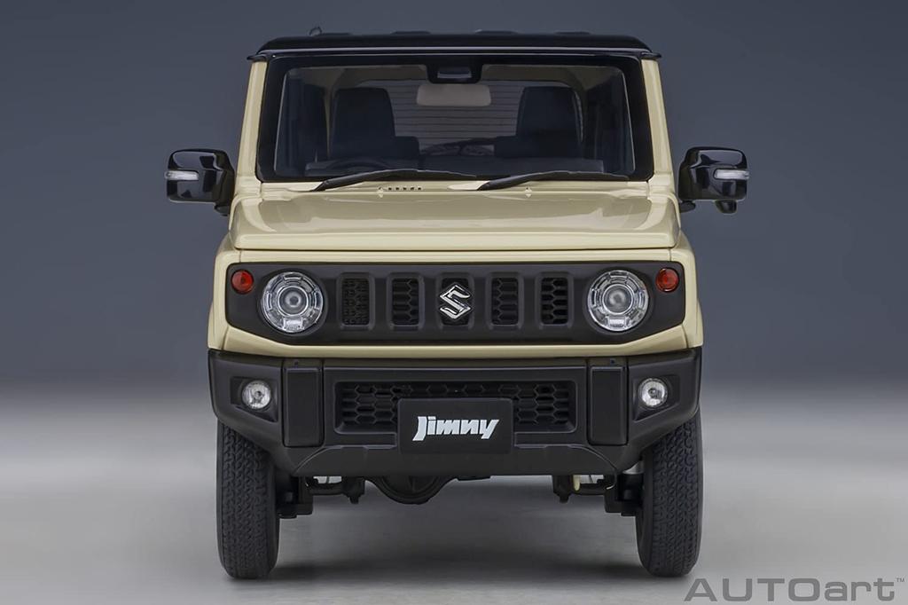 AUTOart Suzuki Jimny Слоновая кость Крыша Готовое изделие 78500 1/18 (JB64) Металлик/Черный