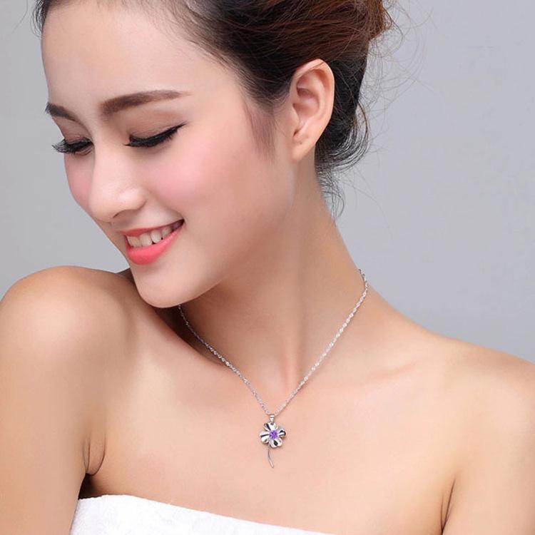 Ожерелье-чокер «Счастливый четырехлистный клевер» — Идеальный подарок на День святого Валентина для девушки