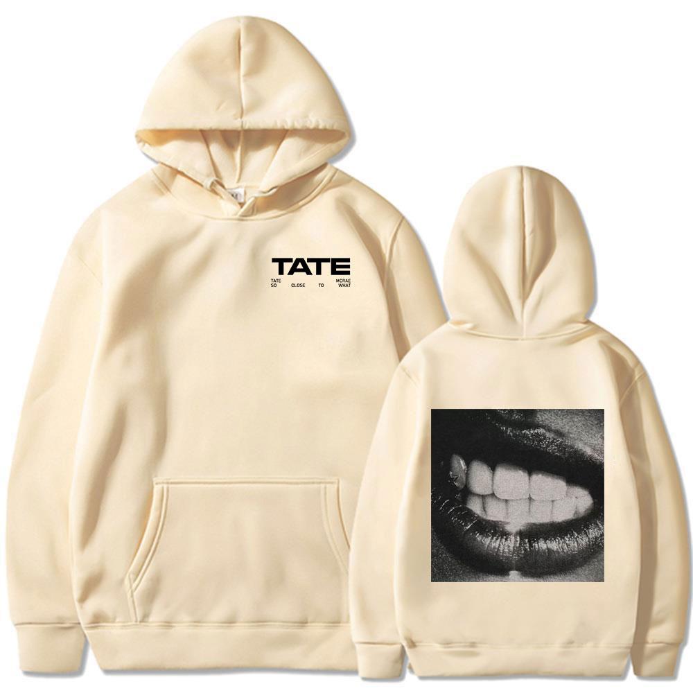 Tate McRae So Close To What Hoodies 2025 New Album Print Hooded Sweatshirts Men Women Clothing Fleece Casual Pullover Streetwear