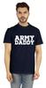 Inkmeso Мужская футболка с надписью «Pride Dad» с надписью «Army Daddy Tee» из хлопкового джерси