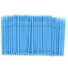 200pcs Grafted Eyelash Swab Cotton Swab Stick Micro Applicators Makeup BrushBlue