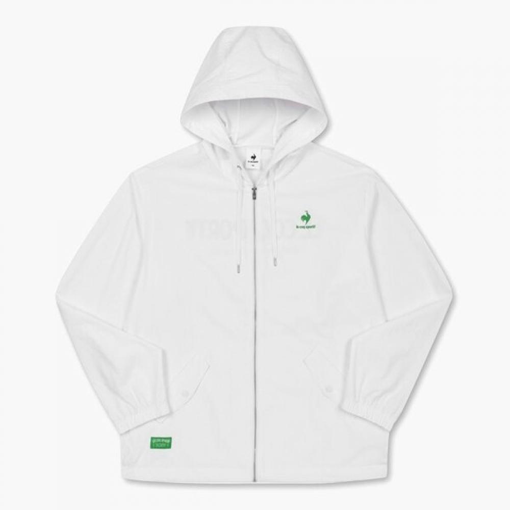 Le Coq Sportif Womens Lightweight Linen Hooded Jacket Owt Qp323tjk71