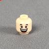 9 шт. Кубики MOC 8034 8046 Традиционное выражение лица: улыбка, смех 4 см Фигурка Лицо Печатная Голова Собранные Строительные Кирпичики Игрушки для Детей