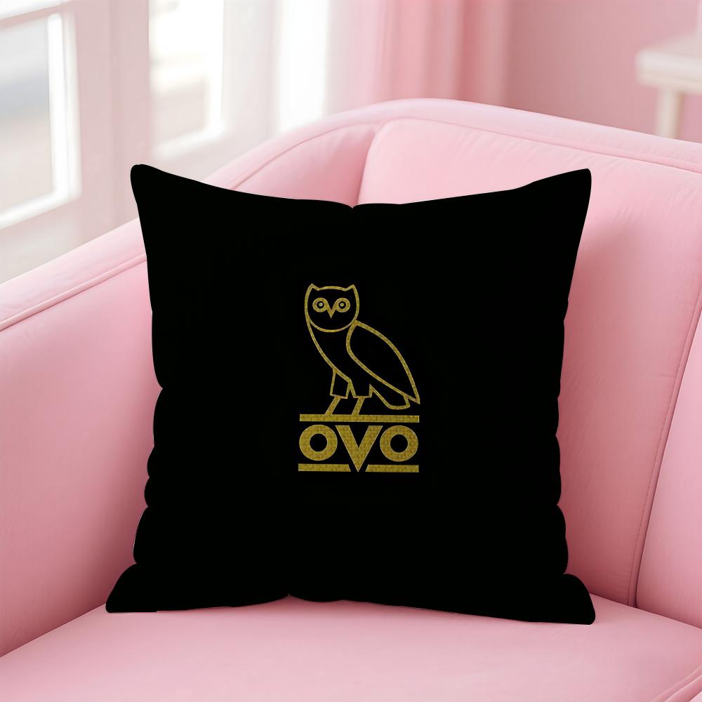 D-Drake O-Ovo Сова Наволочка Натуральный Лен Чехол для Подушки Двусторонний Принт Декоративная Наволочка для Подушки Дивана Домашний Декор Подарок