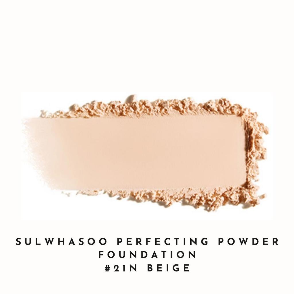 Perfecting Powder Foundation 21N1 Beige SPF30+/PA+++ Refill 11g Korean Luxe Brand Store