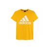 Adidas Round Neck Short Sleeve Sports T-Shirt Women Tops Yellow EB3794
