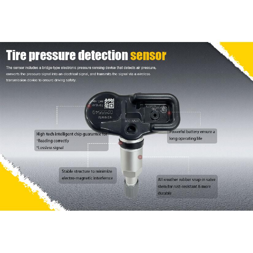 4PCS 315MHz Tire Pressure Monitoring Sensor TPMS PMV-C010 For Toyota Yaris Camry Corolla Lexus NX RX Compatible With 4260706020Tire Pressure