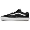 Old Skool Collection Abrasion Resistant Low Top Skateboard Shoes Unisex Black Sneakers VN000D0UBPA
