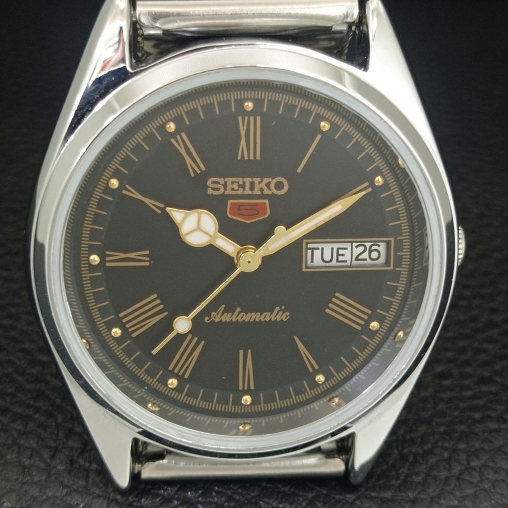 ЯПОНСКИЕ ВИНТАЖНЫЕ ОТРЕМОНТИРОВАННЫЕ МУЖСКИЕ ЧАСЫ SEIKO 5 АВТОМАТИЧЕСКИЕ 6309A a442147-4