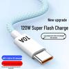Плетеный Type-C кабель 120 Вт, 10 А, супербыстрая зарядка для Huawei Honor