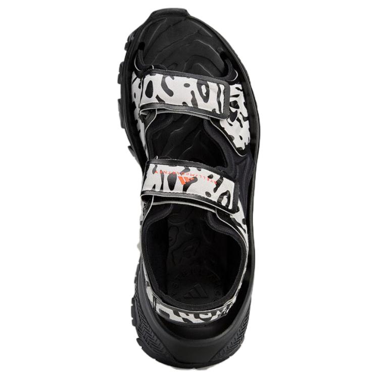 Stella McCartney x adidas Сандалии Hika Outdoor с животным принтом Женские кроссовки Черный Облачно-белый Основной черный IF1797