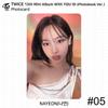 Twice 13-й мини-альбом с молодежной фотокарточкой YOU-th, постером, пленкой, стикером Nayeon KPOP K-POP