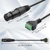 CERRXIAN Адаптер XLR на Разъем Кабель XLR для KTV Студии 33 см 2 шт. 3-контактные 3-контактные Микрофоны, Микшеры, Динамики, Гитары, Оборудование, Запись и т. д.