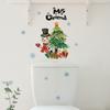 Christmas Snowman Toilet Sticker Fun Xmas Tree Removable Wall Sticker Novelty Home Decoration for Toilet