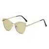 Multicolor Cat Eye Sunglasses Zinc Zinc Alloy Frame Big Frame Sun Glasses Vintage UV400 Eyewear  Selfie