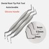 1 шт. Силиконовая ручка стоматологический элеватор инструмент для выбора кончика корня стоматологический инструмент эффективный острый наконечник