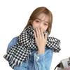 Women Winter Scarves Houndstooth Pattern Cashmere Pashmina Scarf With Tassel Female Fashion Warm Neck Scarf Shawl Wraps
