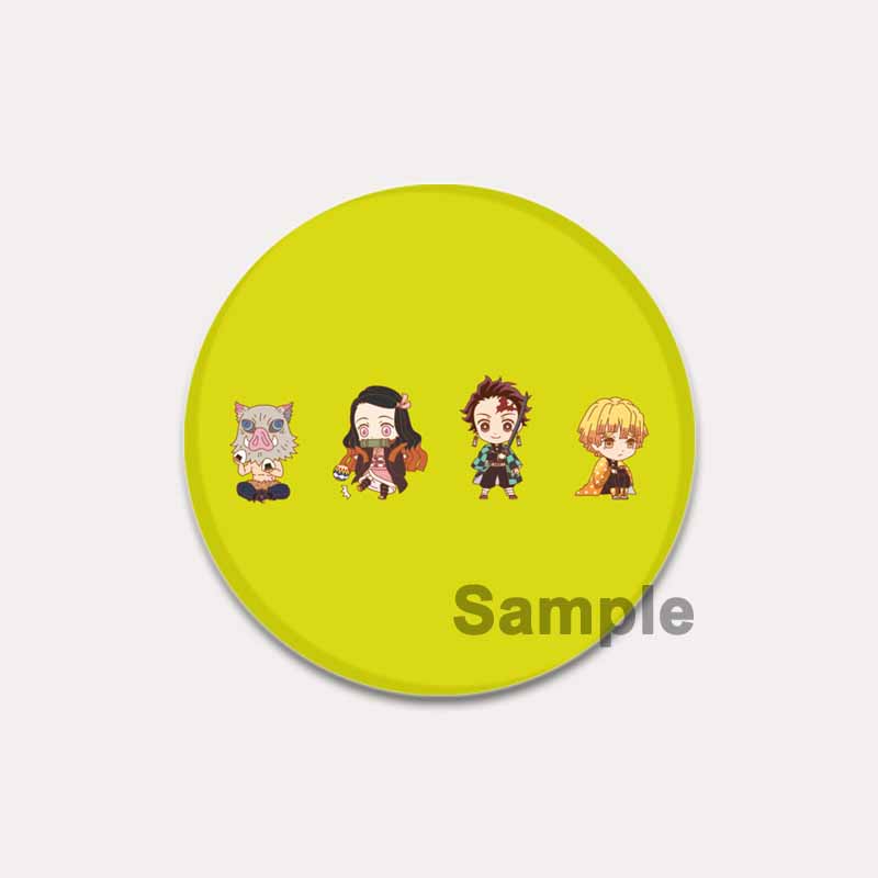 32/44/58 мм мультяшные броши ручной работы «Убийца демонов» Камадо Тандзиро/Хашибира Иносукэ, булавка Кочоу Синобу/Камадо Незуко Цуюри Канао, значок