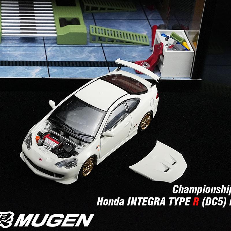 MOTORHELIX MH литая модель 1:64 INTEGRA TYPE DC2 DC5 MUGEN Сплав Статический декоративный элемент коллекция модель автомобиля