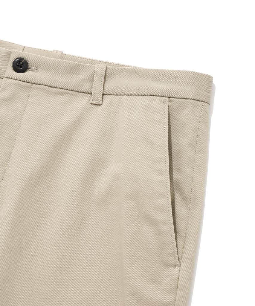 COVERNAT Straight Chino Pants Beige