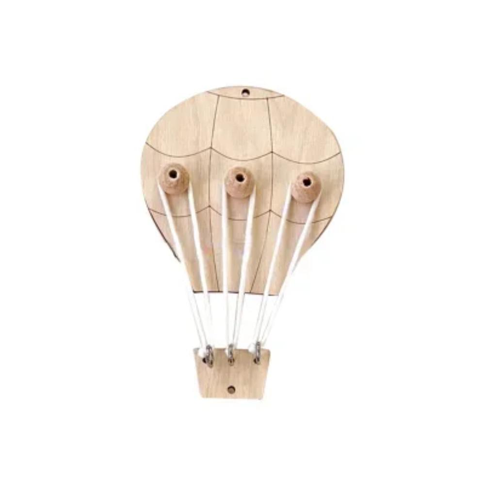 Сделай сам Бизиборд Монтессо Воздушный шар Карета Дверь Развивающая игрушка Деревянная фишка Графическое сопоставление Деревянная деталь Для детей Подарки