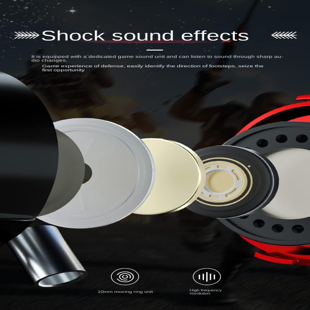Handfree Stereo Bass Wired Headphones Hearing Aids Headset Earphones with Mic Pc Mobile Phone