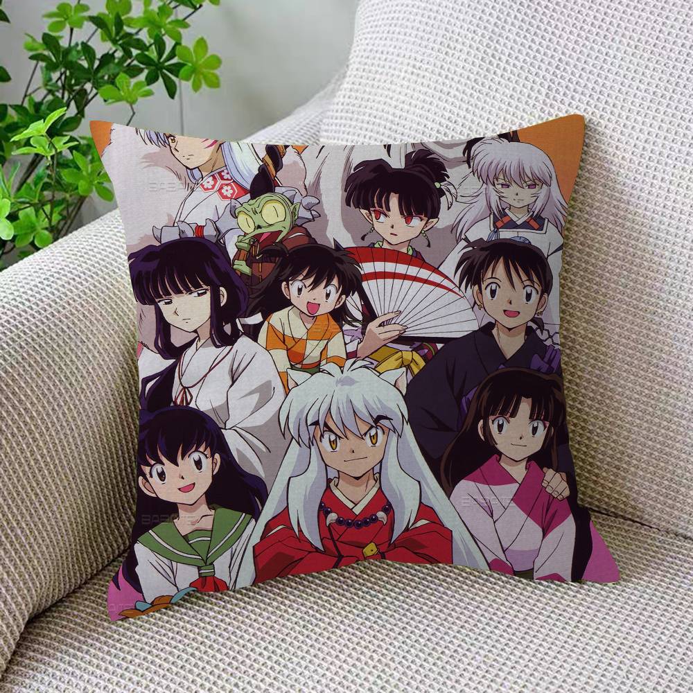 1Pc Anime I-Inuyasha Lucky Dragon Pillow Cover Sofa Cushion Cover Home Room Decoration Children Gift