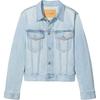 Solid Color Lapel Single-Breasted Long Sleeve Denim Jacket Women Jackets Medium-Blue 40730WP-400