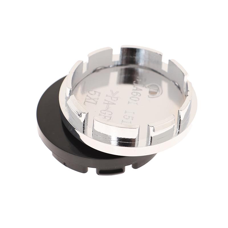 4 шт., 56 мм, колпаки для центральной ступицы колеса автомобиля, универсальные колпаки для шин автомобиля ABS, обод обода